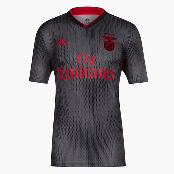 Tailandia Camiseta Benfica 2ª Kit 2019 2020 Negro Gris